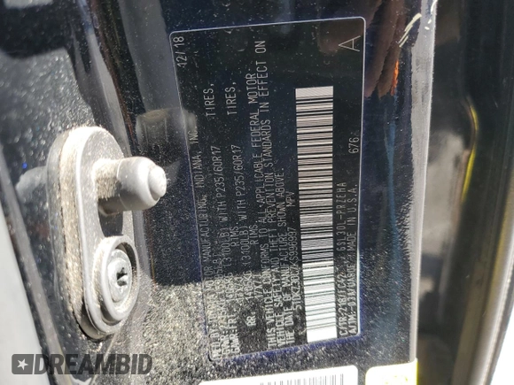 2019 Toyota Sienna LE Auto Access Seat with VIN 5TDKZ3DC7KS996997, listed as a Copart auction lot 46851155 with Not provided miles and Salvage title. Bid and sale history available at DreamBid. Image 14.