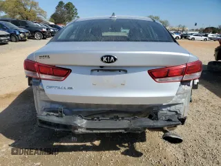 2020 Kia Optima LX with VIN 5XXGT4L38LG388584, listed as a Copart auction lot 50805515 with 101,098 mi miles and Salvage Title. Bid and sale history available at carsss.com. Image 6.