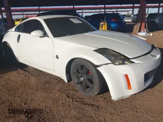 2003 Nissan 350Z Enthusiast with VIN JN1AZ34D43T116381, listed as a IAAI auction lot 41507588 with 195,944 mi miles. Bid and sale history available at carsss.com. Image 1.