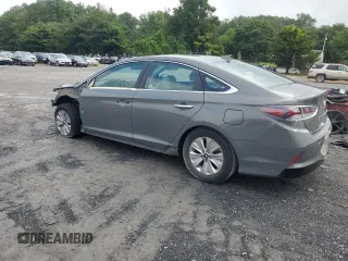 2019 Hyundai Sonata Hybrid SE with VIN KMHE24L33KA093893, listed as a Copart auction lot 65571803 with 47,156 mi miles. Bid and sale history available at carsss.com. Image 2.