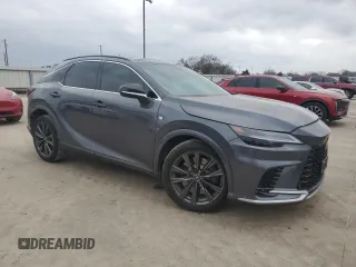 2024 Lexus RX with VIN 2T2BAMCA7RC045629, listed as a Copart auction lot 44222195 with 16,964 mi miles and Salvage Title. Bid and sale history available at carsss.com. Image 4.