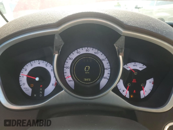 2010 Cadillac SRX Premium Collection with VIN 3GYFNCEY0AS656036, listed as a Copart auction lot 57501715 with 78,470 mi miles and Salvage title. Bid and sale history available at DreamBid. Image 9.