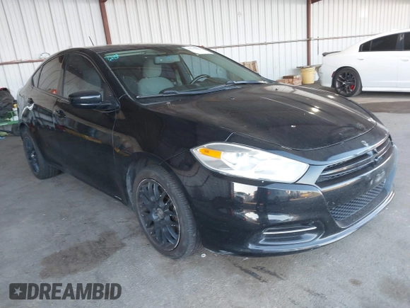 2013 Dodge Dart SXT with VIN 1C3CDFBA0DD104503, listed as a IAAI auction lot 41762821 with 177,434 mi miles. Bid and sale history available at carsss.com. Image 1.