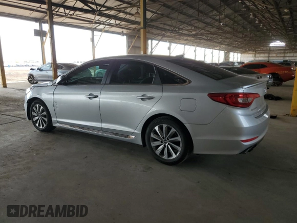 2017 Hyundai Sonata Sport with VIN 5NPE34AF4HH553952, listed as a Copart auction lot 50215765 with 97,688 mi miles and Salvage Title. Bid and sale history available at DreamBid. Image 2.