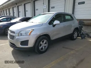 2016 Chevrolet Trax LS z VIN KL7CJNSB9GB666193, wystawiony jako Copart lot #50024705 z przebiegiem 111 040 mil mil oraz Szkoda całkowita • Salvage title. Historia ofert i sprzedaży dostępna na DreamBid. Obrazek 1.