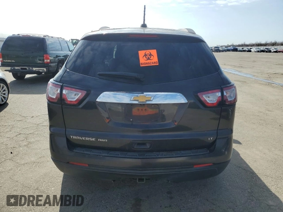 2017 Chevrolet Traverse LT with VIN 1GNKVGKD0HJ184534, listed as a Copart auction lot 44723505 with 94,430 mi miles and Salvage Title. Bid and sale history available at DreamBid. Image 6.