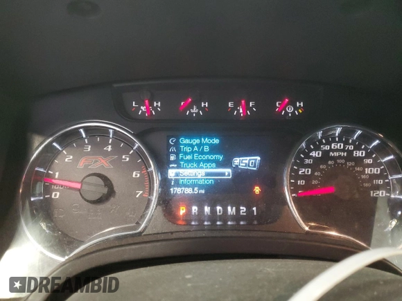 2013 Ford F-150 XL with VIN 1FTFW1EF6DKD97770, listed as a Copart auction lot 60422365 with 178,788 mi miles and Non repairable. Bid and sale history available at DreamBid. Image 9.