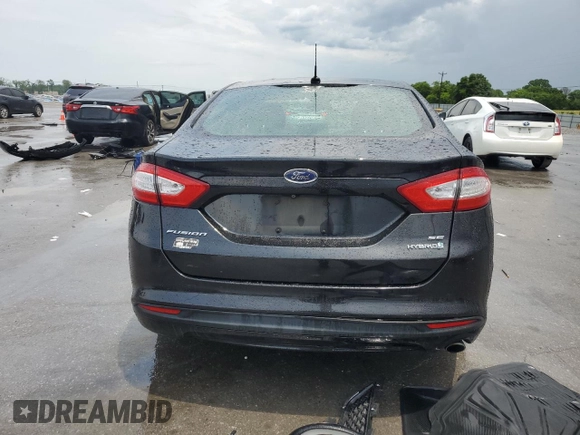 2015 Ford Fusion SE Hybrid with VIN 3FA6P0LU3FR190864, listed as a Copart auction lot 60048405 with 215,817 mi miles and Salvage title. Bid and sale history available at DreamBid. Image 6.
