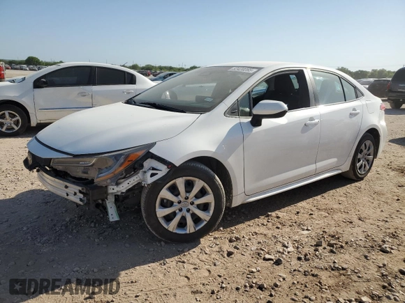 2023 Toyota Corolla LE z VIN 5YFB4MDE4PP064116, wystawiony jako Copart lot #52420265 z przebiegiem 31 260 mil mil oraz Szkoda całkowita • Salvage title. Historia ofert i sprzedaży dostępna na DreamBid. Obrazek 1.