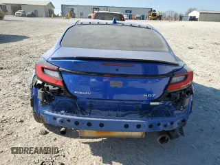 2023 Subaru BRZ Limited with VIN JF1ZDBE17P9703728, listed as a Copart auction lot 48725675 with 15,433 mi miles and Salvage Title. Bid and sale history available at carsss.com. Image 6.