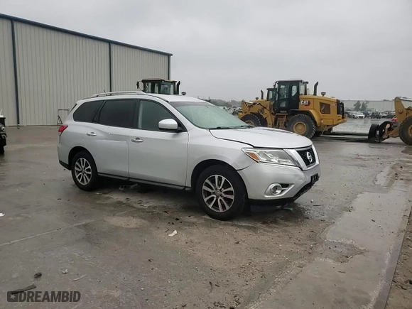 2015 Nissan Pathfinder S with VIN 5N1AR2MM5FC630750, listed as a Copart auction lot 48380015 with 110,032 mi miles and Salvage Title. Bid and sale history available at carsss.com. Image 12.