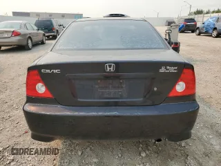 2004 Honda Civic LX with VIN 1HGEM225X4L805802, listed as a Copart auction lot 63594824 with 331,988 mi miles and Salvage Title. Bid and sale history available at DreamBid. Image 6.