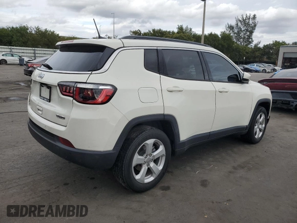 2019 Jeep Compass Latitude with VIN 3C4NJCBB3KT699410, listed as a Copart auction lot 59721025 with 44,506 mi miles and Non repairable. Bid and sale history available at DreamBid. Image 3.