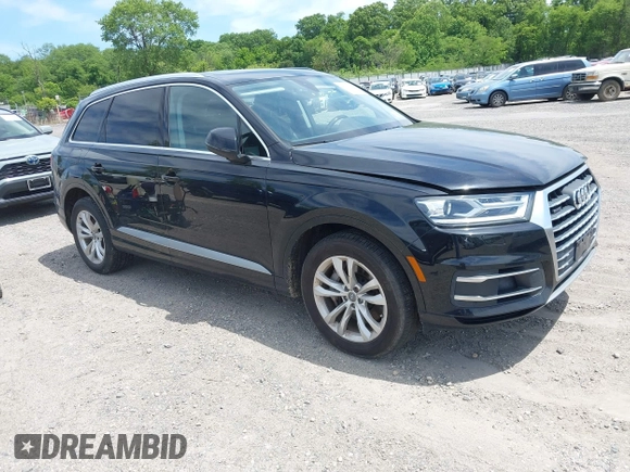 2018 Audi Q7 Premium Plus z VIN WA1LAAF74JD034810, wystawiony jako IAAI lot #42307500 z przebiegiem 102 538 mil mil oraz . Historia ofert i sprzedaży dostępna na DreamBid. Obrazek 1.