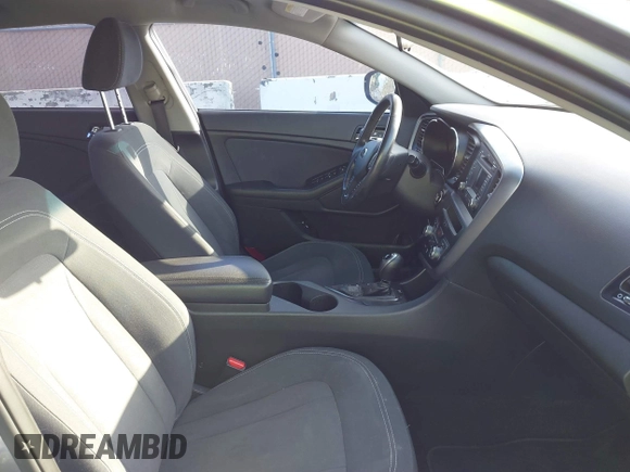 2012 Kia Optima Hybrid with VIN KNAGM4AD6C5015831, listed as a IAAI auction lot 41807913 with 156,197 mi miles. Bid and sale history available at carsss.com. Image 5.