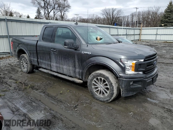 2020 Ford F-150 XL with VIN 1FTFX1E48LFA44191, listed as a Copart auction lot 48230965 with 67,328 mi miles and Salvage Title. Bid and sale history available at carsss.com. Image 4.