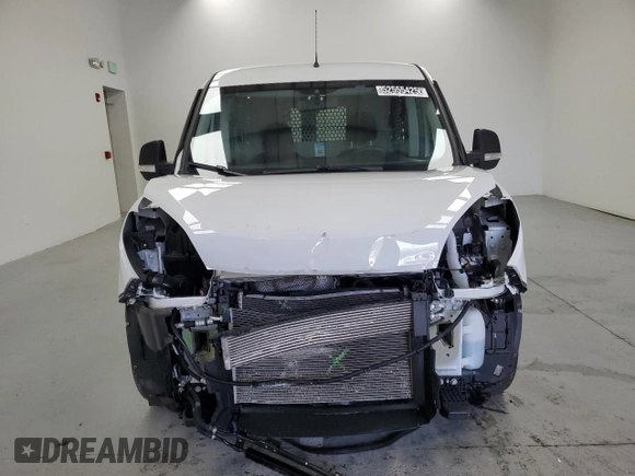2022 Ram ProMaster City Cargo Tradesman with VIN ZFBHRFAB7N6W23585, listed as a Copart auction lot 52555425 with 35,453 mi miles and Salvage Title. Bid and sale history available at DreamBid. Image 5.