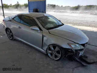 2010 Lexus IS 250C with VIN JTHFF2C25A2510284, listed as a Copart auction lot 68609684 with 155,516 mi miles and Salvage Title. Bid and sale history available at carsss.com. Image 4.