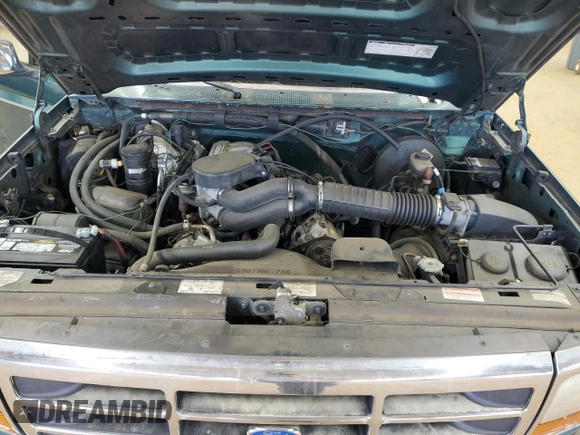 1996 Ford F-150 with VIN 1FTEF15N6TLB71479, listed as a Copart auction lot 47202085 with 161,072 mi miles and Salvage title. Bid and sale history available at DreamBid. Image 11.