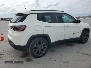 2021 Jeep Compass 80th Anniversary with VIN 3C4NJCEB7MT535933, listed as a Copart auction lot 50808025 with 70,995 mi miles and Salvage Title. Bid and sale history available at carsss.com. Image 3.