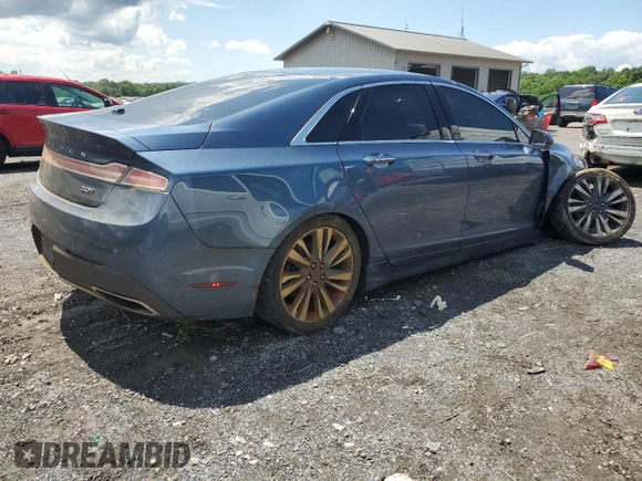 2018 Lincoln MKZ Select with VIN 3LN6L5C99JR601848, listed as a Copart auction lot 57934194 with 82,981 mi miles and Salvage title. Bid and sale history available at DreamBid. Image 3.