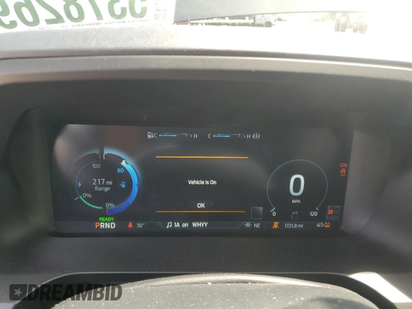 2024 Ford F-150 Lightning Flash с VIN 1FT6W3L74RWG03112, выставлен на аукционе Copart как лот 53782695 с пробегом 1 721 миль миль и Списание • Salvage title. История ставок и продаж доступна на DreamBid. Изображение 9.