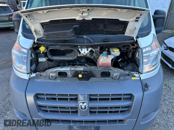2017 Ram ProMaster Cargo with VIN 3C6TRVCG6HE537734, listed as a Copart auction lot 76005984 with 218,832 mi miles and Salvage Title. Bid and sale history available at carsss.com. Image 5.