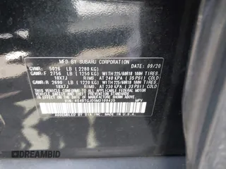 2021 Subaru Outback Onyx XT z VIN 4S4BTGJD5M3109435, wystawiony jako IAAI lot #42003922 z przebiegiem Nie podano mil oraz . Historia ofert i sprzedaży dostępna na DreamBid. Obrazek 9.