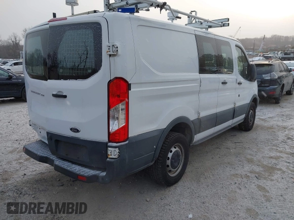 2015 Ford Transit Cargo with VIN 1FTNR1ZM2FKB13159, listed as a IAAI auction lot 41331967 with 152,715 mi miles and . Bid and sale history available at DreamBid. Image 4.