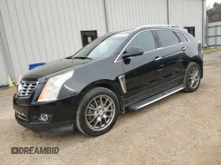 2014 Cadillac SRX Performance Collection with VIN 3GYFNCE33ES597381, listed as a Copart auction lot 47873505 with 135,246 mi miles and Salvage Title. Bid and sale history available at carsss.com. Image 1.