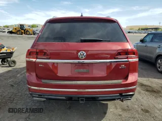 2018 Volkswagen Atlas SEL with VIN 1V2RR2CAXJC598898, listed as a Copart auction lot 58301435 with 80,162 mi miles and Salvage title. Bid and sale history available at DreamBid. Image 6.
