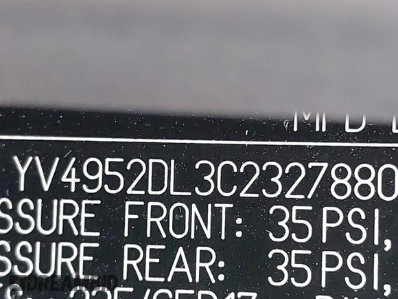 2012 Volvo XC60 3.2L с VIN YV4952DL3C2327880, выставлен на аукционе IAAI как лот 41215399 с пробегом 213 992 миль миль и . История ставок и продаж доступна на DreamBid. Изображение 9.