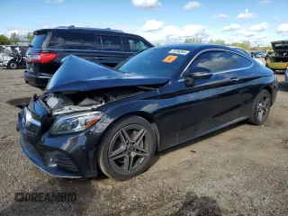 2019 Mercedes-Benz C 300 with VIN WDDWJ8EB3KF925510, listed as a Copart auction lot 54577375 with 80,366 mi miles and Salvage title. Bid and sale history available at DreamBid. Image 1.
