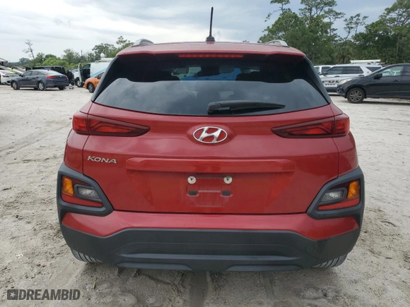2020 Hyundai Kona SEL with VIN KM8K22AA6LU408775, listed as a Copart auction lot 50141055 with 22,278 mi miles and Non Repairable. Bid and sale history available at carsss.com. Image 6.