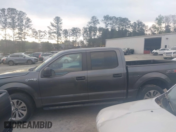2018 Ford F-150 XL with VIN 1FTEW1C50JFD23545, listed as a IAAI auction lot 41838209 with 129,906 mi miles and . Bid and sale history available at DreamBid. Image 14.