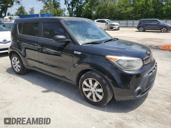 2015 Kia Soul + with VIN KNDJP3A58F7173163, listed as a Copart auction lot 54594855 with 158,120 mi miles and Clean Title. Bid and sale history available at carsss.com. Image 4.