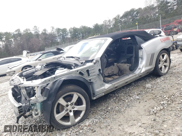 2011 Chevrolet Camaro 2LT with VIN 2G1FC3DD9B9175848, listed as a Copart auction lot 47947405 with Not provided miles and Salvage title. Bid and sale history available at DreamBid. Image 1.