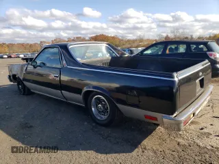 1983 Chevrolet El Camino z VIN 1GCCW80H3DR263522, wystawiony jako Copart lot #77114724 z przebiegiem 96 124 mil mil oraz Nie do naprawy • Non repairable. Historia ofert i sprzedaży dostępna na DreamBid. Obrazek 2.