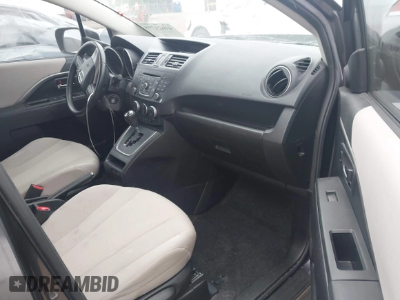 2013 Mazda 5 Touring with VIN JM1CW2CL2D0160917, listed as a IAAI auction lot 41621798 with 135,607 mi miles. Bid and sale history available at carsss.com. Image 5.