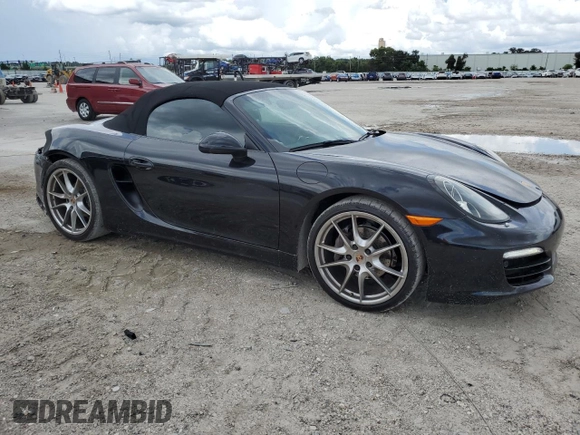 2013 Porsche Boxster с VIN WP0CA2A84DS114538, выставлен на аукционе Copart как лот 69744684 с пробегом 49 295 миль миль и Списание • Salvage title. История ставок и продаж доступна на DreamBid. Изображение 4.