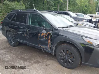 2023 Subaru Outback Onyx with VIN 4S4BTAJC8P3129347, listed as a IAAI auction lot 42741518 with 29,275 mi miles and . Bid and sale history available at DreamBid. Image 6.