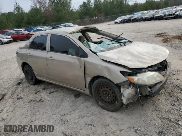 2010 Toyota Corolla with VIN 1NXBU4EE0AZ327755, listed as a Copart auction lot 44356825 with 0 mi miles and Salvage Title. Bid and sale history available at carsss.com. Image 4.