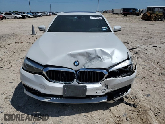 2019 BMW 5 Series 530e with VIN WBAJA9C50KB253692, listed as a Copart auction lot 52568095 with 61,023 mi miles and Salvage title. Bid and sale history available at DreamBid. Image 5.