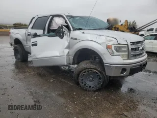 2014 Ford F-150 XL with VIN 1FTFW1EF2EKE79531, listed as a Copart auction lot 76608114 with 167,078 mi miles and Salvage Title. Bid and sale history available at carsss.com. Image 4.