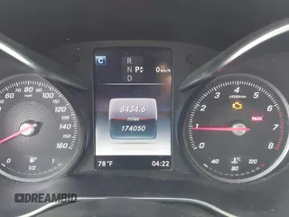 2017 Mercedes-Benz C 300 with VIN 55SWF4JB1HU188040, listed as a IAAI auction lot 41654296 with 174,050 mi miles and . Bid and sale history available at carsss.com. Image 7.
