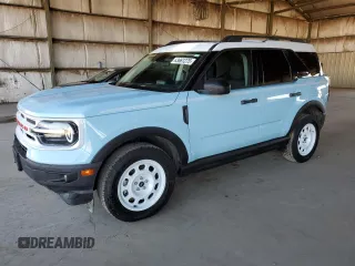 2023 Ford Bronco Sport Heritage with VIN 3FMCR9G63PRD35809, listed as a Copart auction lot 63661275 with 14,437 mi miles and Salvage title. Bid and sale history available at DreamBid. Image 1.