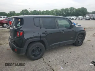 2020 Jeep Renegade Sport z VIN ZACNJAAB2LPL11224, wystawiony jako Copart lot #59463445 z przebiegiem 77 873 mil mil oraz Szkoda całkowita • Salvage title. Historia ofert i sprzedaży dostępna na DreamBid. Obrazek 3.