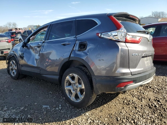 2018 Honda CR-V EX-L with VIN 7FARW2H82JE033407, listed as a Copart auction lot 47448795 with 0 mi miles and Salvage Title. Bid and sale history available at carsss.com. Image 2.