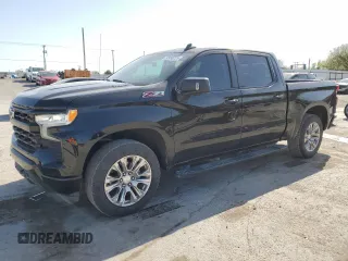 2023 Chevrolet Silverado 1500 RST with VIN 1GCUDEE82PZ183568, listed as a Copart auction lot 52950225 with 33,151 mi miles and Clean Title. Bid and sale history available at DreamBid. Image 1.