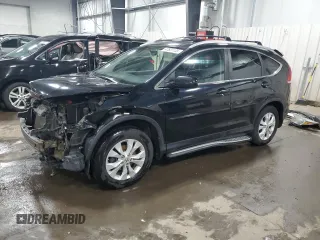 2013 Honda CR-V EX-L with VIN 5J6RM4H77DL000757, listed as a Copart auction lot 47537135 with 212,576 mi miles and Salvage Title. Bid and sale history available at carsss.com. Image 1.